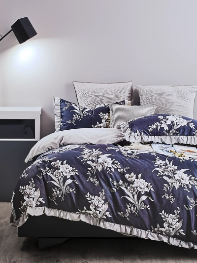 Royalfashion Môtla driftsetja við krúttugheit 160x200 með 3 hlutum