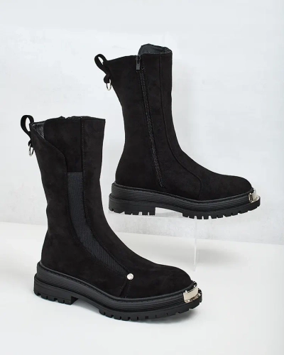 Royalfashion Женские сапоги из эко-замши Homni