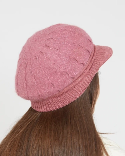 Royalfashion Kvinnors beret med skärm