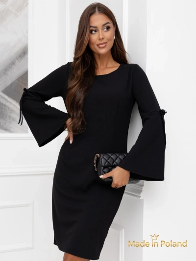Women's mini dress with wide sleeves Anielle