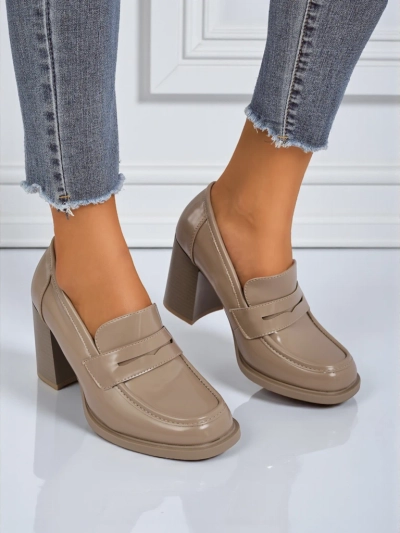 Royalfashion Women's Heeled Loafers Minerva