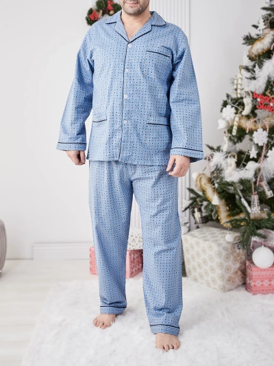 Royalfashion Maenn pwjamas med prind