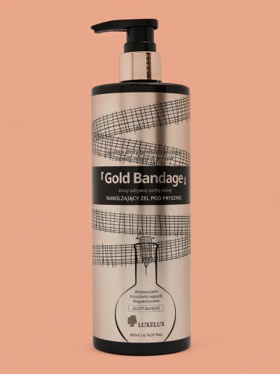 Luxelux Kuldne Sidumine Kehapesu Geel 400 ml