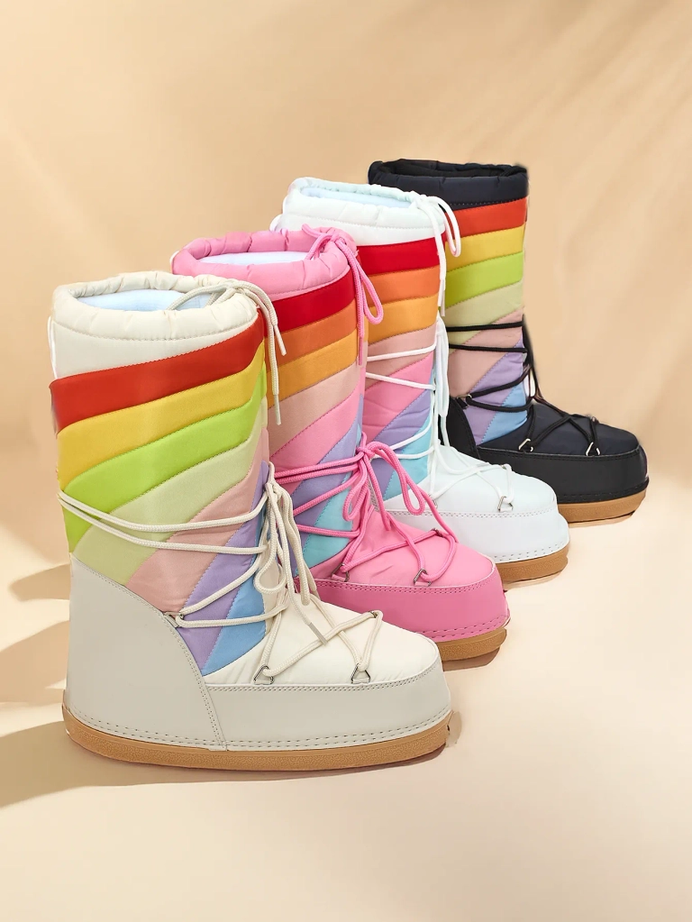 Royalfashion Women's snow boots a'la Tencce