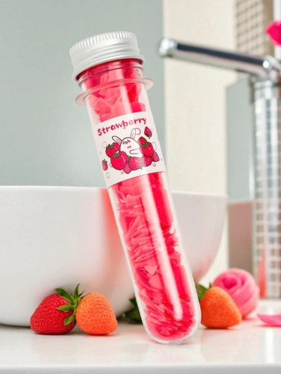 Royalfashion Paper Soap for Travel with Stars Strawberry