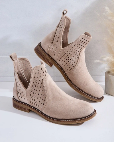 Royalfashion Женские замшевые ботинки eko Ovilla
