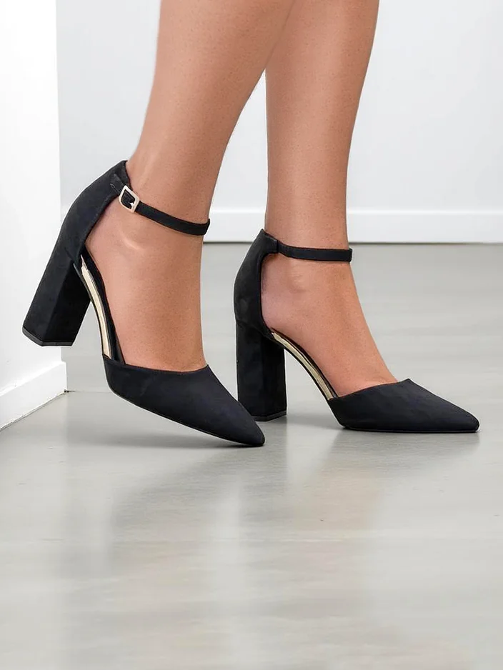 Royalfashion Women's eco suede heels Calde