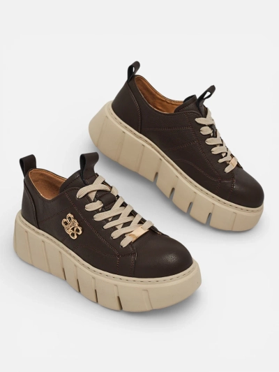 Women's Taures Natural Leather Sport Sneakers