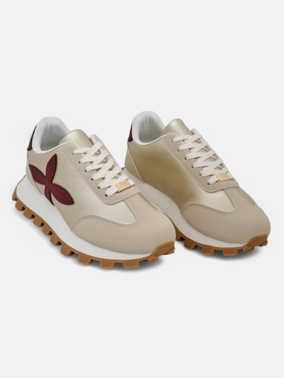 Royalfashion Women's sports sneakers on a thicker sole Aloqa