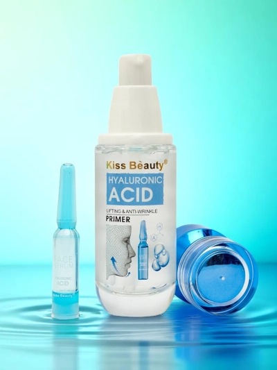 Makeup primer with hyaluronic acid, moisturizing