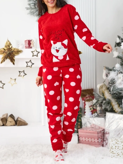 Женские пижамы Royalfashion с котенком