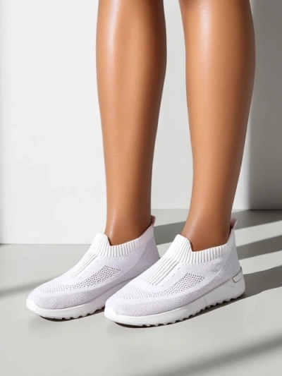 Royalfashion Women's slip-on fabric sports shoes Terrifa