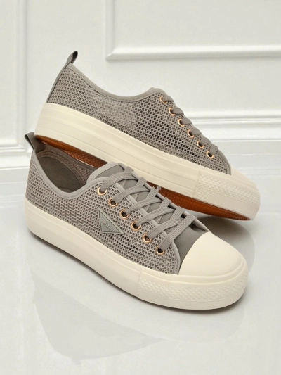 Callista Mesh Light Grey women's sneakers – comfort and style for summer and autumn