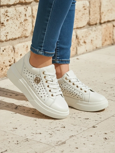 Naiste tossud Callista beež öko-nahk kevad madal konts