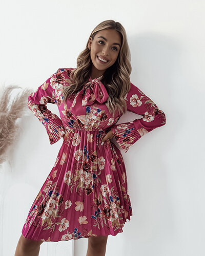 Royalfashion Naiste lilleline minikleit