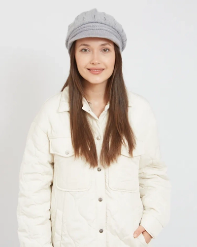 Royalfashion Kvinnor's baret med skärm