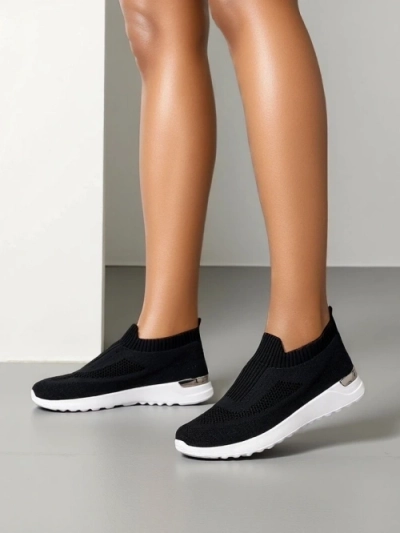 Royalfashion Women's slip-on fabric sports shoes Terrifa