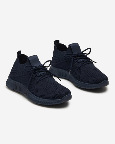 Navy blue women's sports shoes Merisal - Footwear