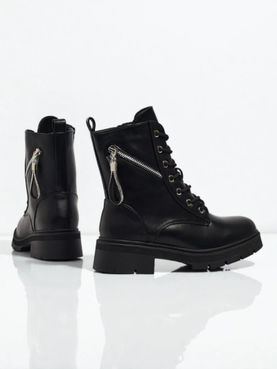 Women's Kassira Worker Boots with Embellishments