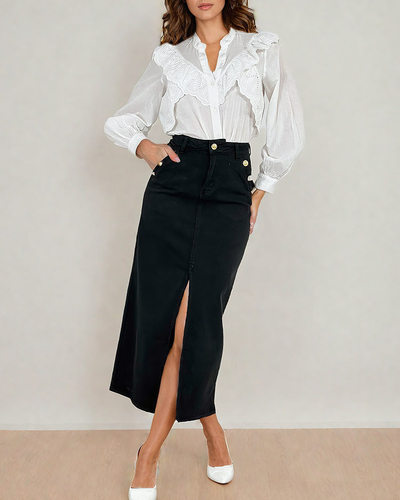 Royalfashion Джинсовая женская юбка