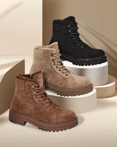 Royalfashion Women's lace-up ankle boots Vesot