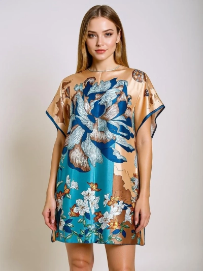 Kalista Royalfashion Pareo kleit – mitmevärviline, kerge kangas, universaalne