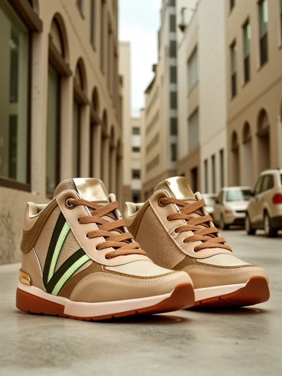 Royalfashion Women's sports shoes with a hidden wedge Venixxe