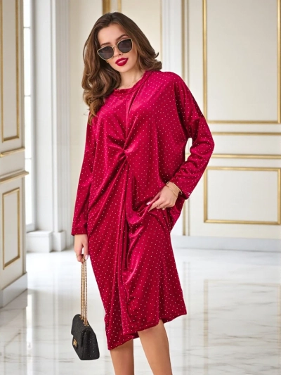 Royalfashion Naiste kleit kogumisega