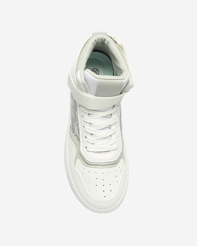 Women's white Xosa high sneakers - Footwear