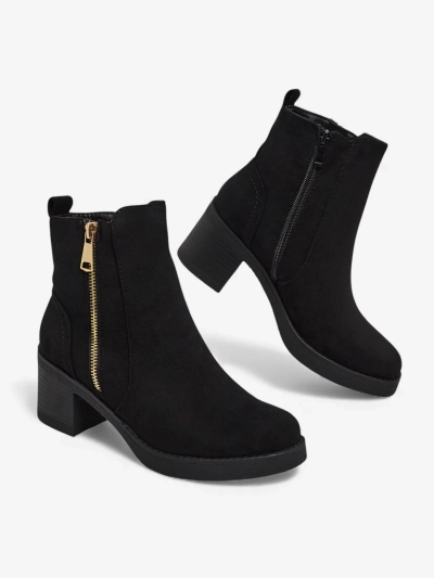 Women's Arshena Faux Suede Heeled Ankle Boots