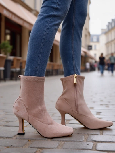 Royalfashion Women's high-heeled ankle boots Lanoi