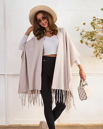 Royalfashion Naiste poncho