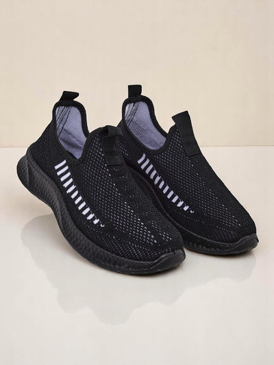 Royalfashion Women's Slip-On Fabric Sports Shoes Sport Slip-On