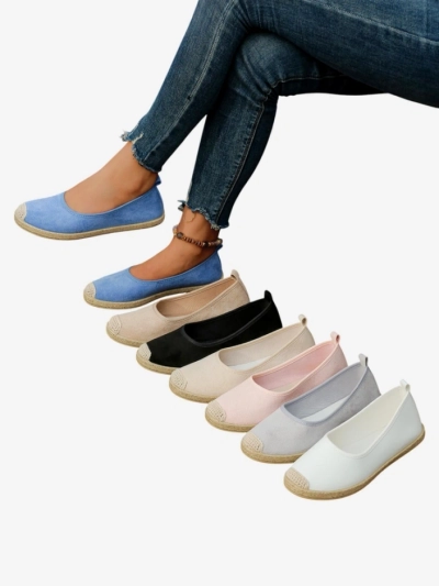 Royalfashion Women's eco-suede espadrilles Aroles