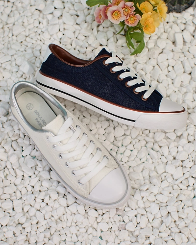 Royalfashion Navy Blue Naiste Gumpy Sneakers