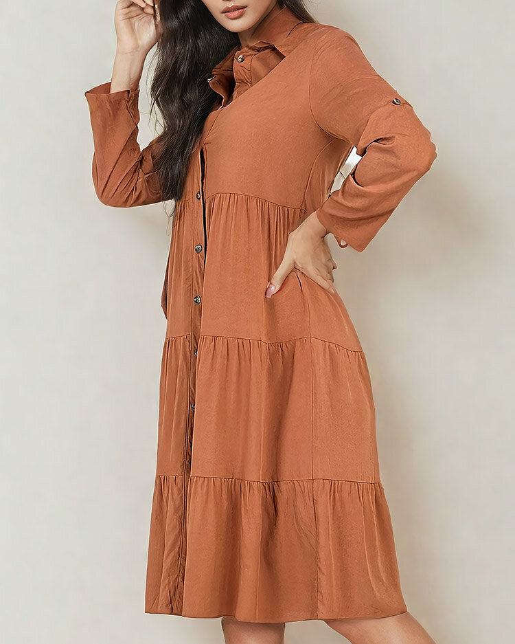 Royalfashion Naiste midi-kleit