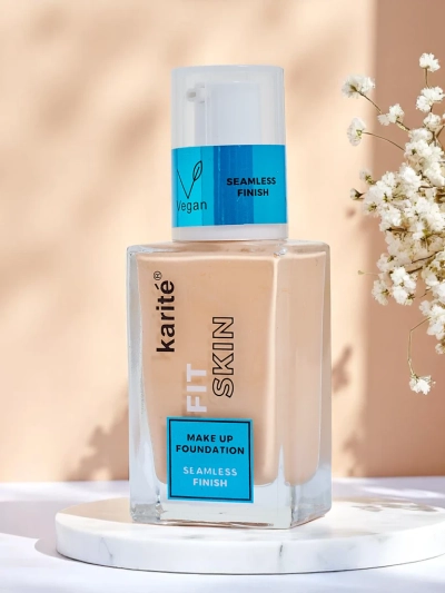 Karite Face Foundation Natural Finish Vanilla Nude