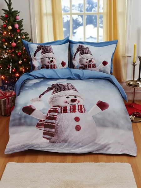 Royalfashion Christmas Bedding Set 160x200 3-PIECE