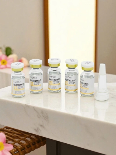 Sadoer Set of Lyophilized Nicotinamide and Vitamin C Powder