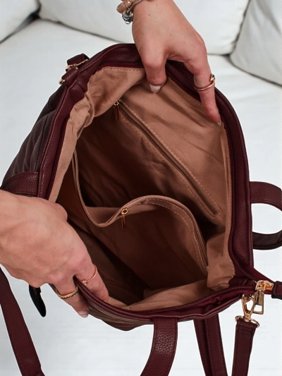 Женская сумка-шоппер из экокожи с тиснением Raven Drift