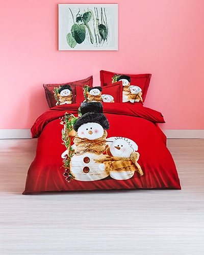 Royalfashion Christmas bedding 200x220 set 4-PIECES
