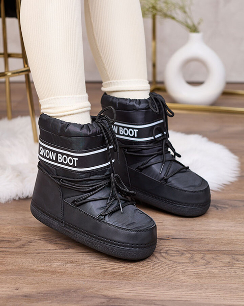 Royalfashion Mustad naiste talvesaapad Soblesia