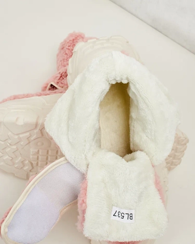 Royalfashion Women's snow boots with sheepskin Segulla