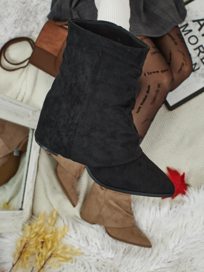 Women's ankle boots with a closed upper Moonly