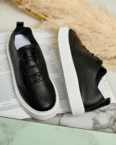 Royalfashion Women's Flequis Openwork Sneakers