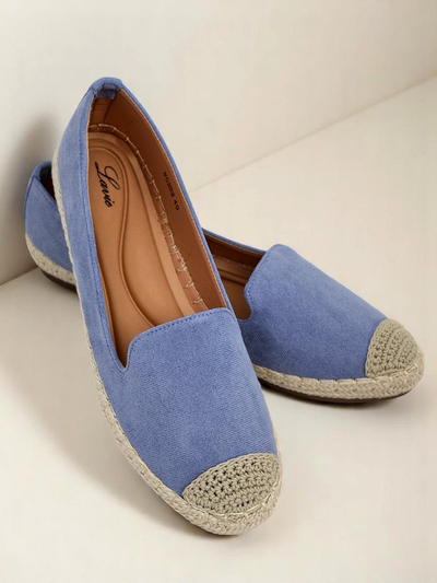 Royalfashion Women's eco-suede espadrilles Bombei