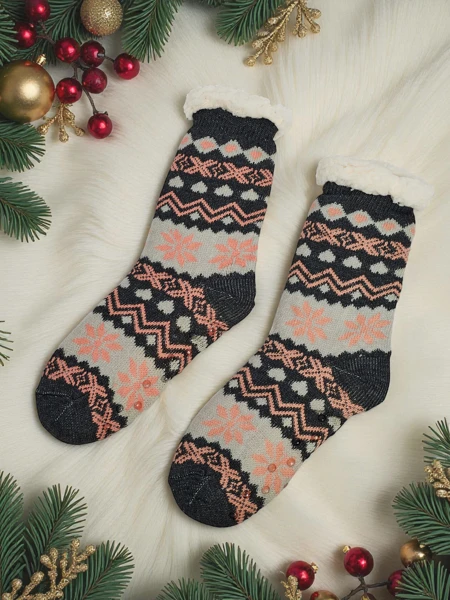 Insulated Christmas Women's Socks WinterJoy