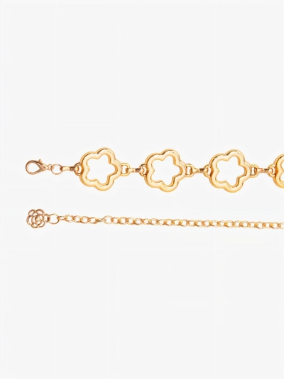Royalfashion Women's decorative metal belt