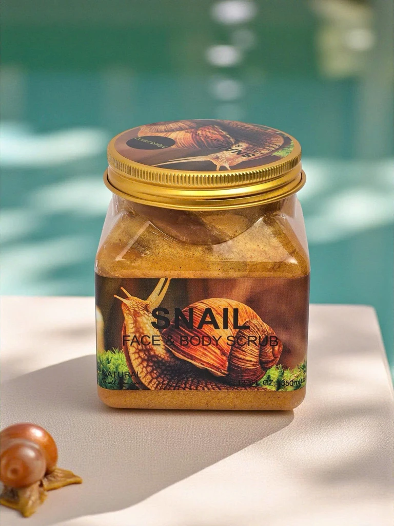 Scrub Ciało i Twarz Helios Snail Extract