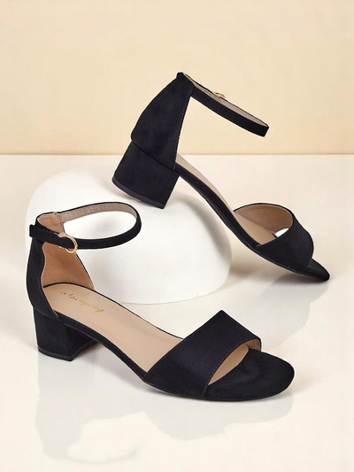 Royalfashion Women's Low Heel Sandals SoftHeels
